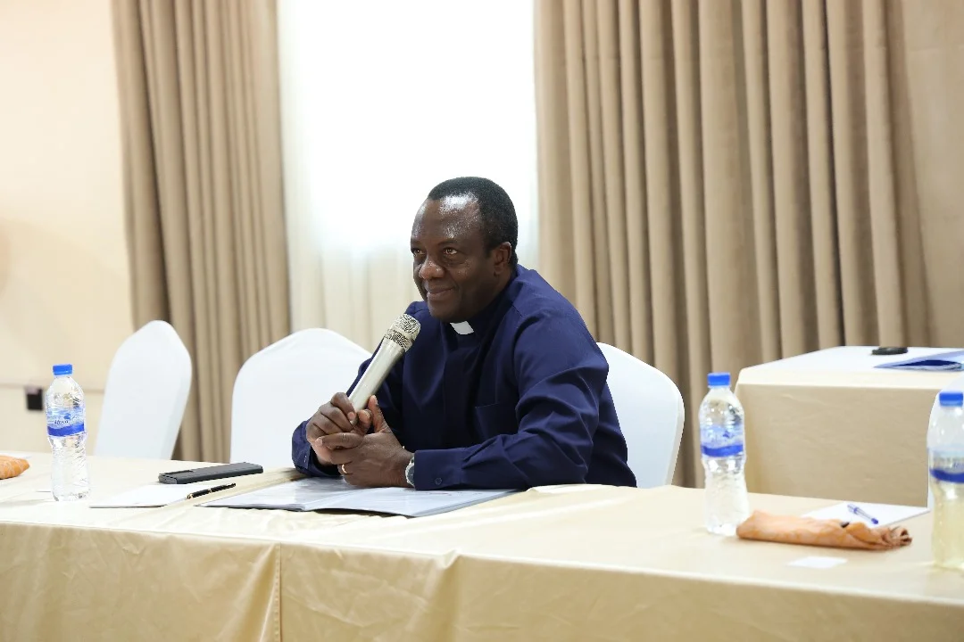 Rev. Dr. Fidon Mwombeki addressing the side event