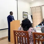 GS delivering his remarks