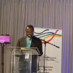 GS delivering his remarks